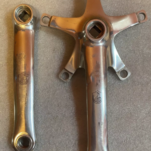 Campagnolo Croce D’Aune Crank Arm Set – 170mm, 1988 [61], 9/16 x 20 (Rare, Used)