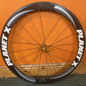 Planet X R50 Tubular Front Wheel – 700C Carbon, Rim Brake (Used)