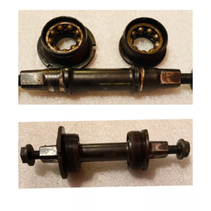 Shimano Square Taper Open Bearing Bottom Bracket – 68/113mm, 1989 (Vintage, Used)