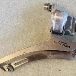 Shimano Ultegra FD-6600 Front Derailleur – 10-Speed, Braze-On, Silver (Used)