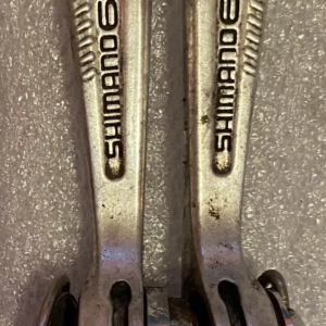 Vintage Shimano 600 Down Tube Shift Lever Set – Braze-On (Used)