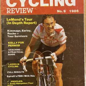 Irish Cycling Review 1986 No.9 – Lemond Tour, Women in Cycling, Roche & Kimmage Features