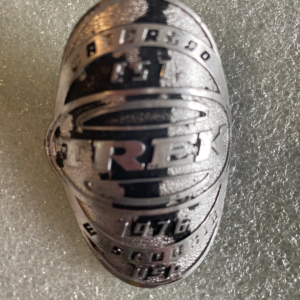 Vintage Trek Alloy Headbadge – 1990s Road / MTB Frame Badge