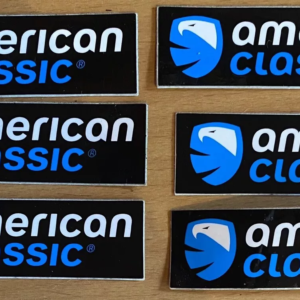 American Classic Bicycle Decal – 2.75" Vintage Ride Sticker (BFC)