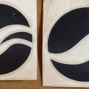 Giant Head Tube Decal – Black Logo