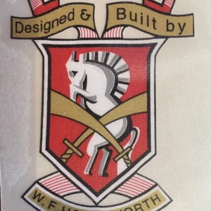 Holdsworth Bicycle Decal – Head Tube Transfer Sticker No. 1