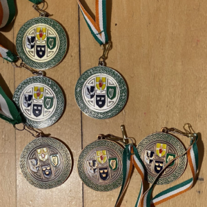 Official Irish National Track Championships U10 Medals – 2010 (Gold, Silver & Bronze)