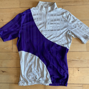 1989 Cill Dara Road Club Jersey – Purple / White, Rare Irish Vintage