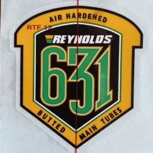 Reynolds 631 Frame Decal – Original Style Tubing Sticker