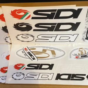 SIDI Decals – Original Vintage Team Road Bike Stickers