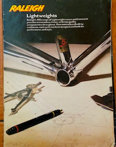 Raleigh Lightweights Brochure 1985 – Vintage Catalogue (Damaged Pages)