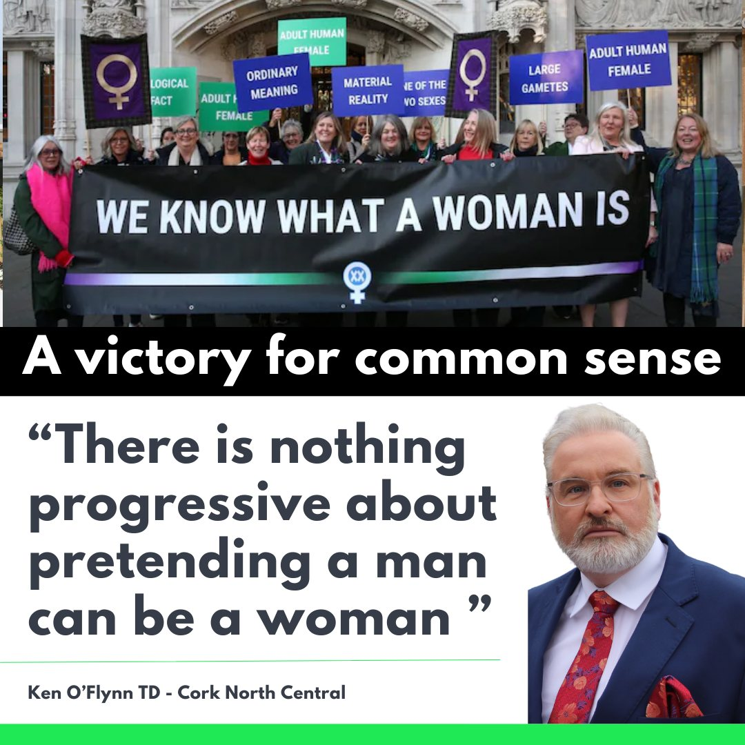 Ken O’Flynn TD statement criticising transgender rights and gender recognition laws in Ireland