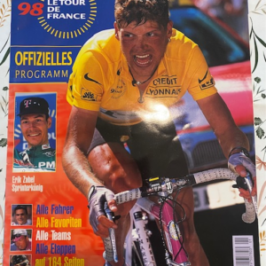 Official 1998 Tour de France programme featuring the Dublin Grand Départ