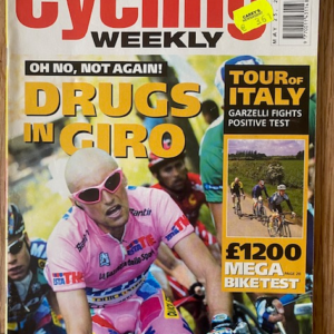 Cycling Weekly May 2001 magazine covering Giro d’Italia controversy