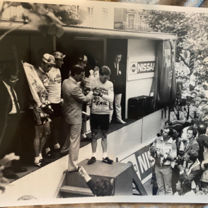 Original Nissan Classic 1985 cycling press photography negatives and prints