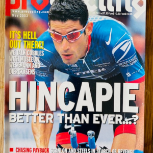 Procycling magazine May 2003 featuring George Hincapie and Spring Classics coverage