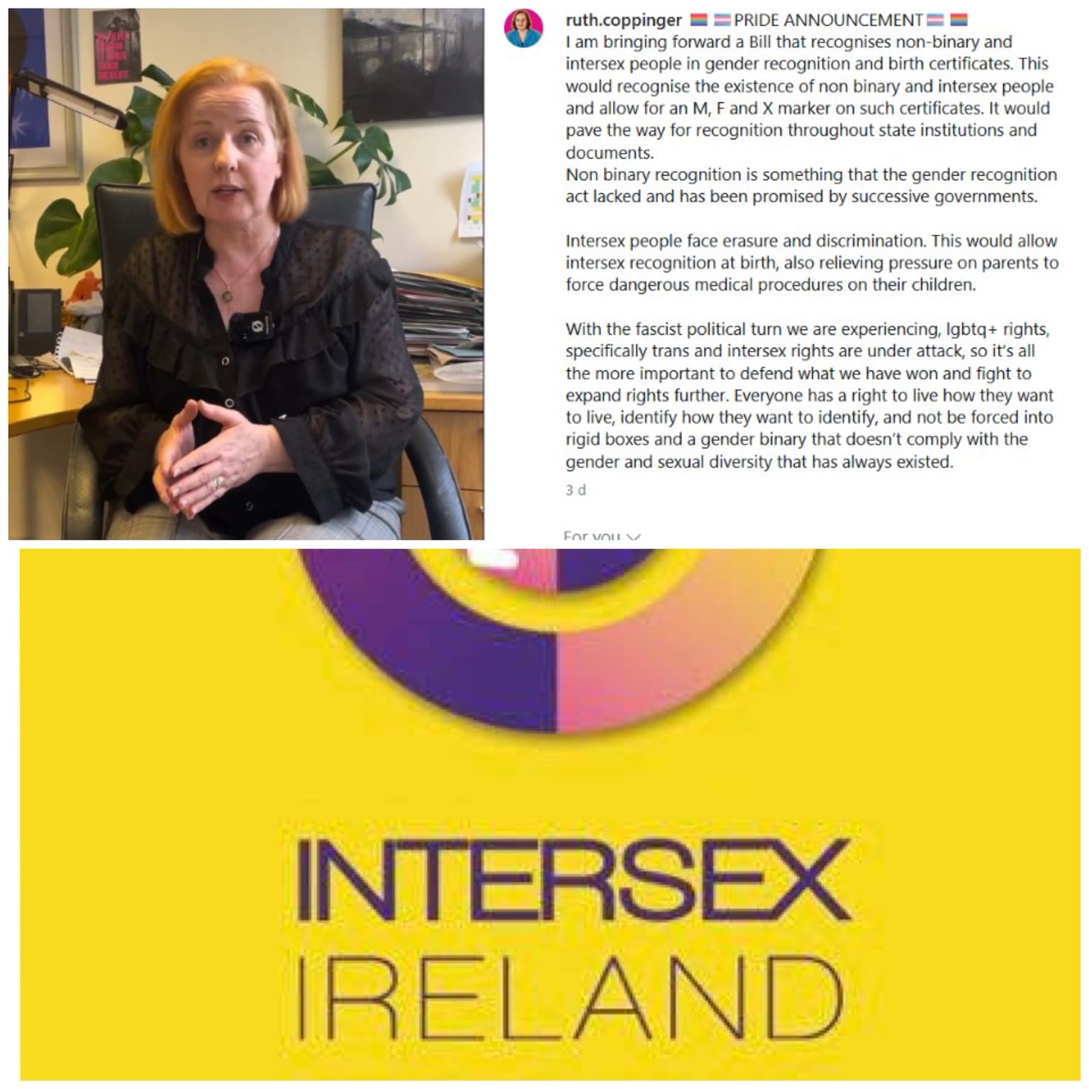 Ireland May Finally Recognise Non-Binary and Intersex People
